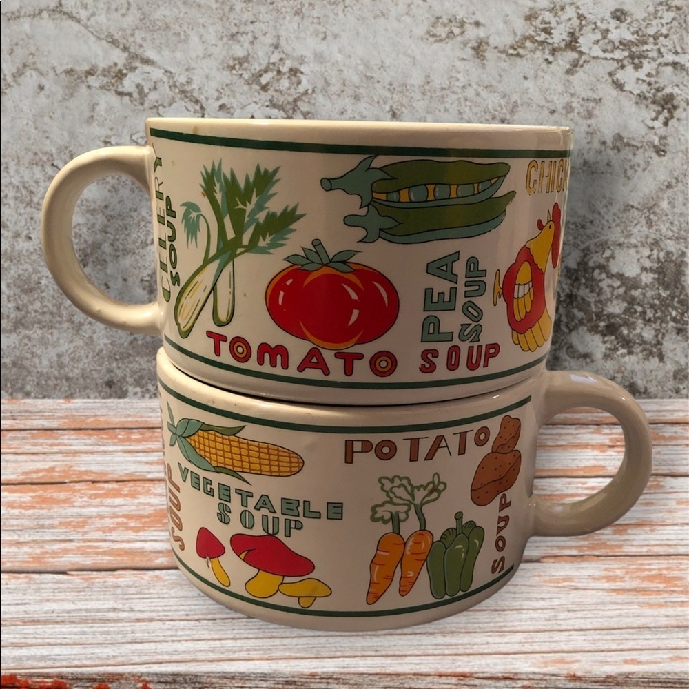Vintage Soup Bowls